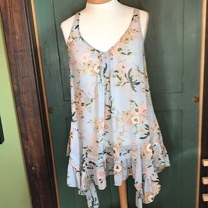 Anthropologie Maeve Flowy Tank